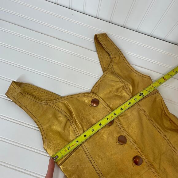 Free People Yellow Mini Dress - Picture 6 of 10